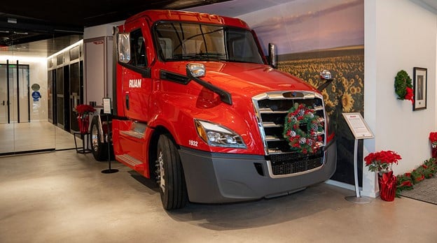 What’s Behind the Ruan Truck Parked at ATA Headquarters?