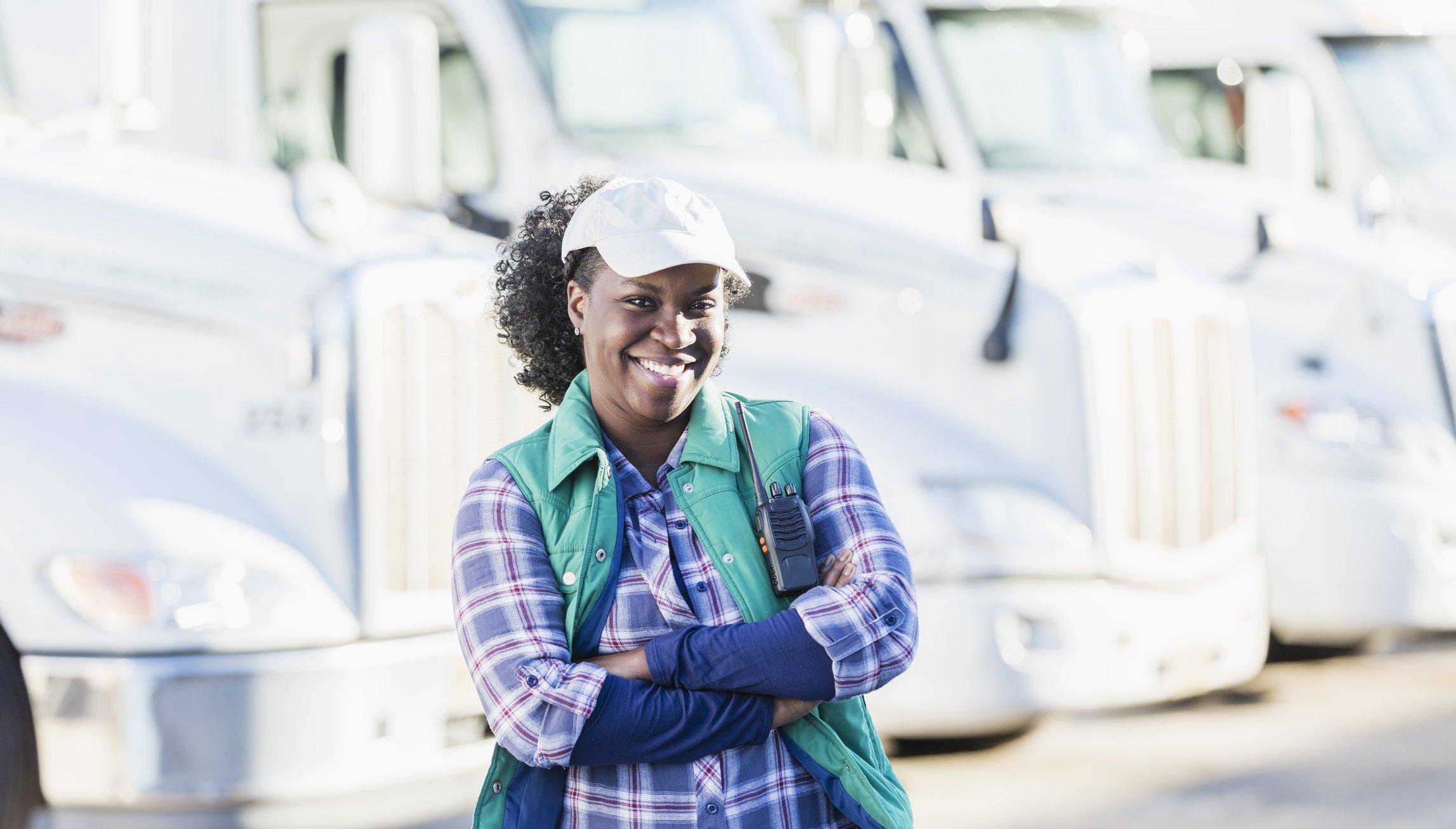 Amazon announces first female trucking partner