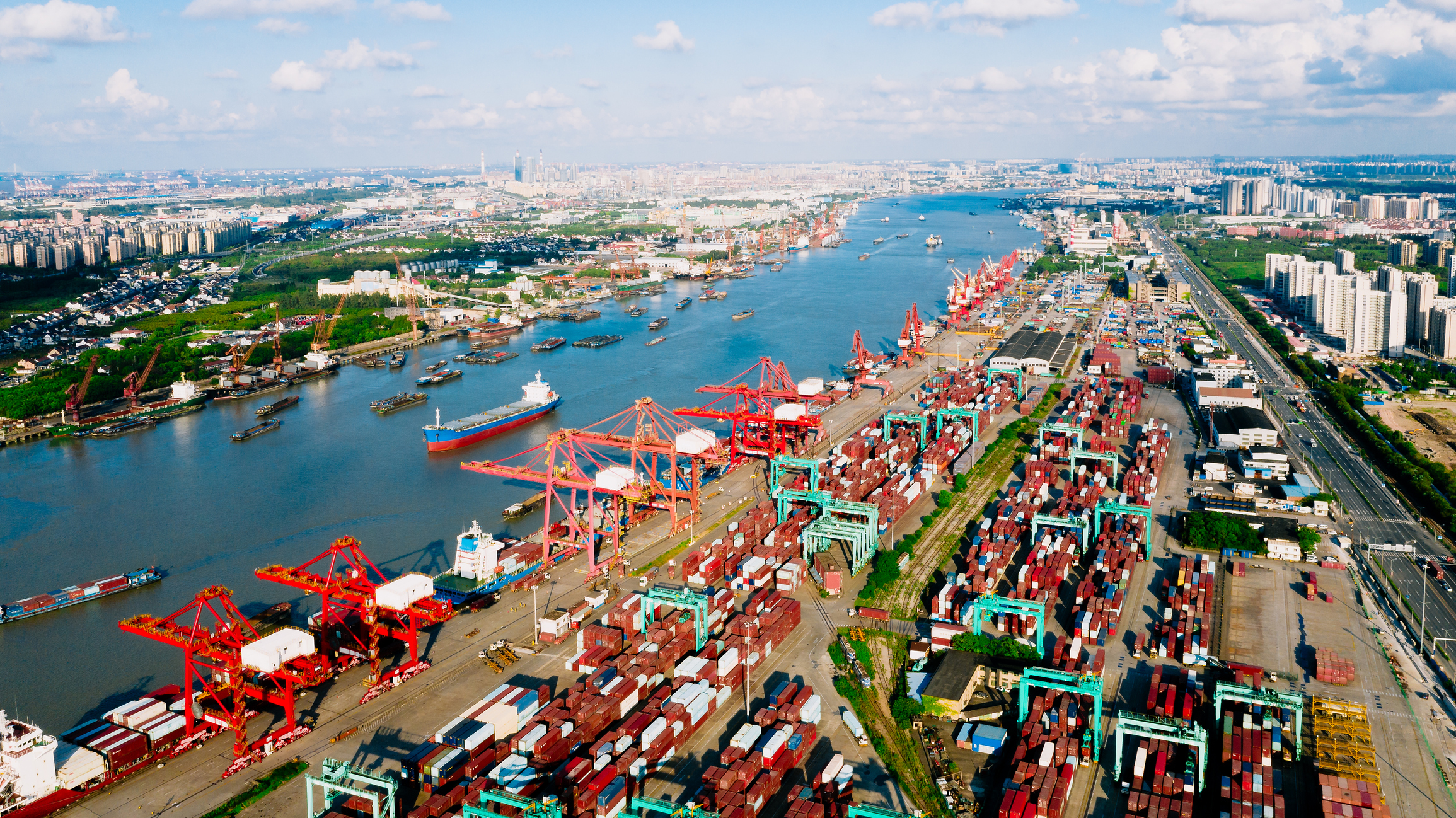 Ports slowly opening in Shanghai