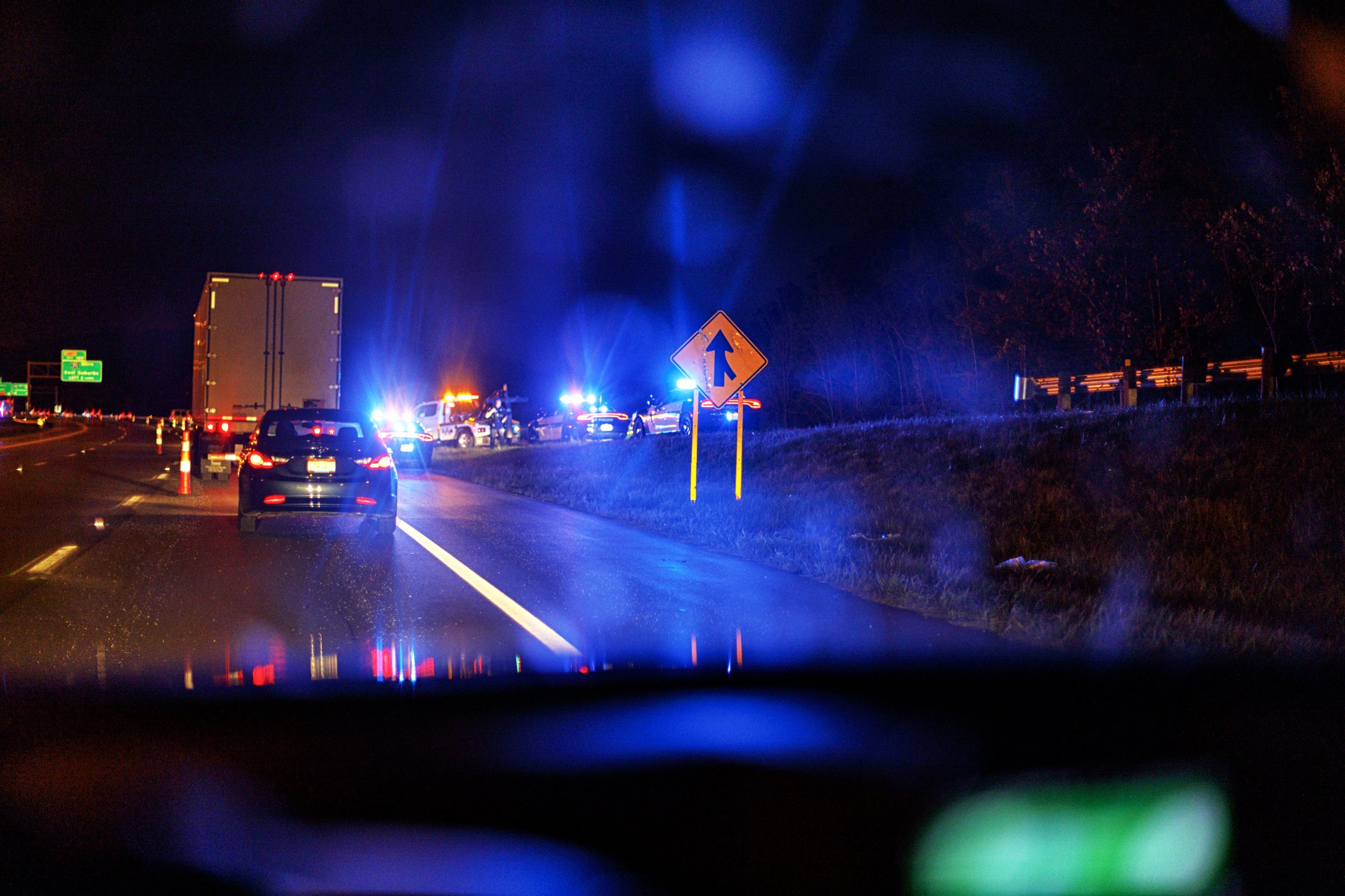 First on scene: New Highway Angel