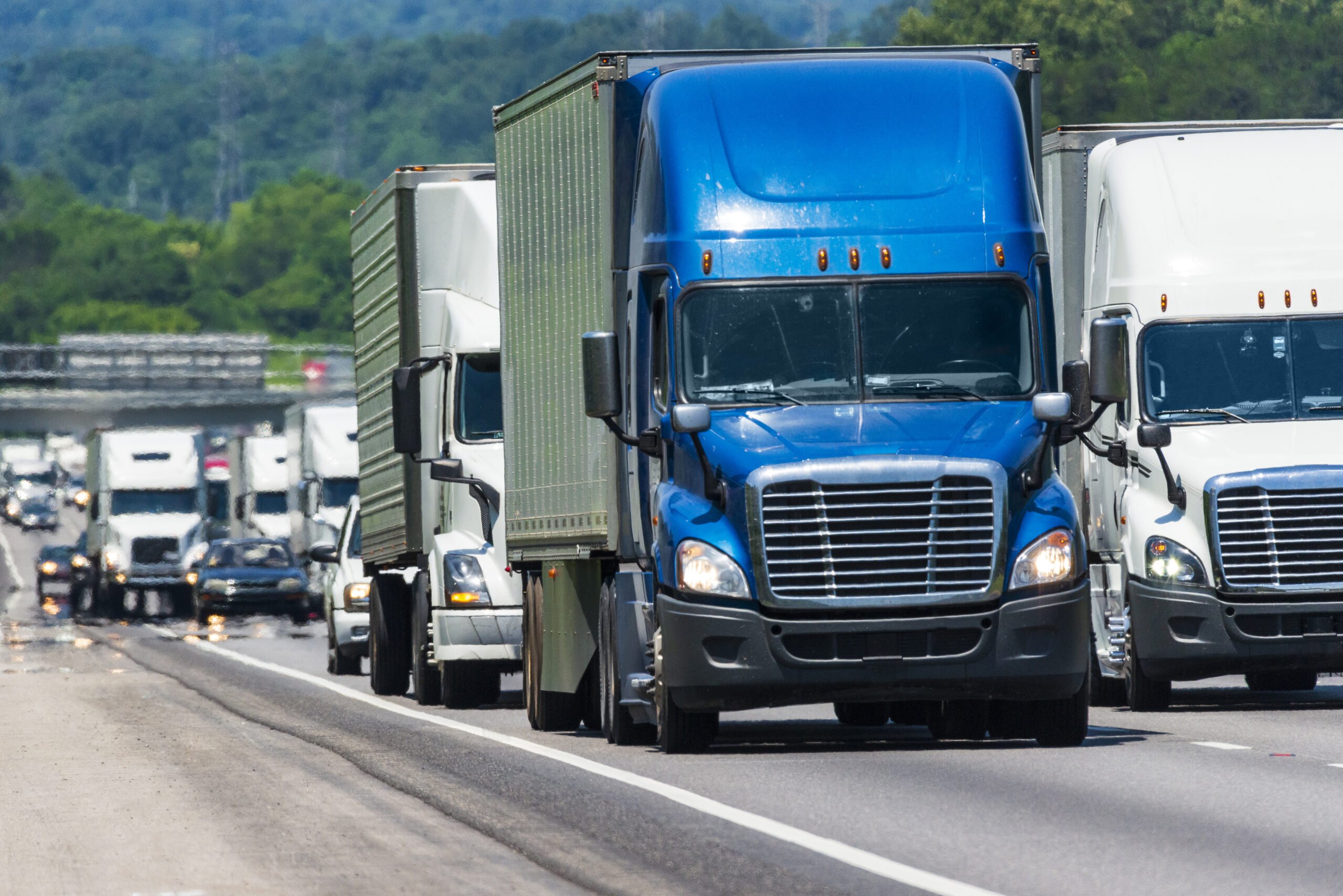 Which highways are the most driven by truckers in America?