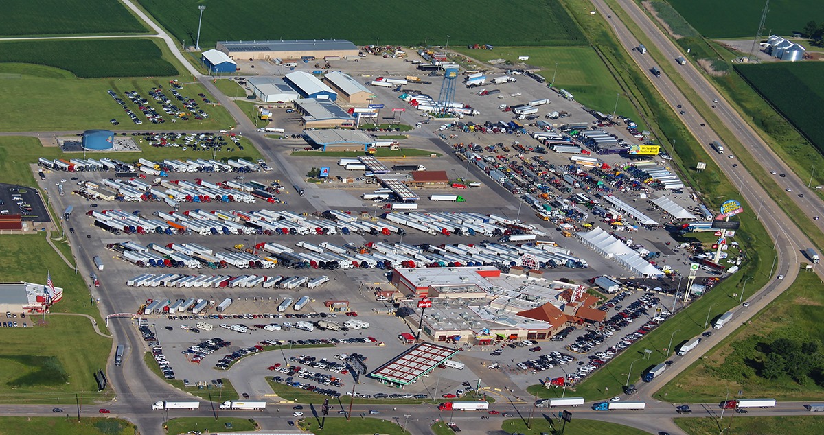 Worlds Largest Truck Stop and 2022 Walcott Truckers Jamboree