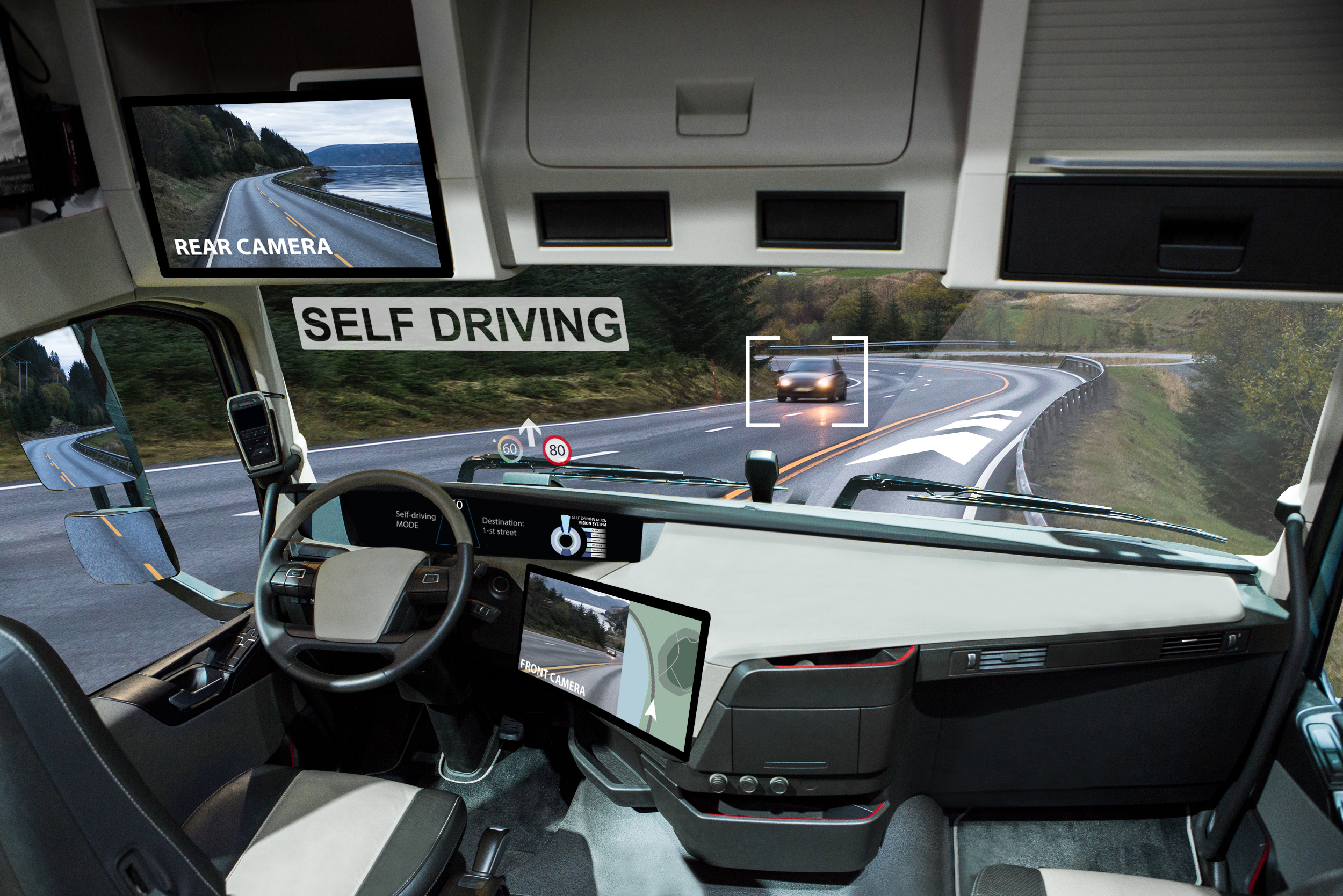 Autonomous Trucking Company completes 550 driverless miles