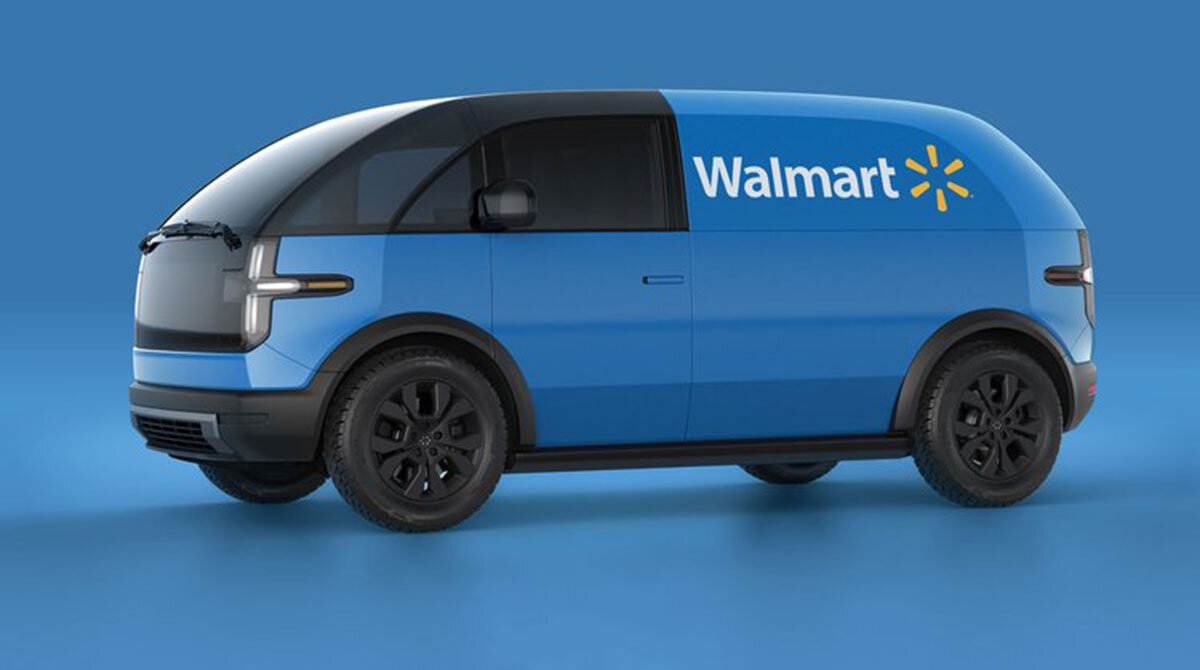 Walmart orders 4,500 Canoo electric vans