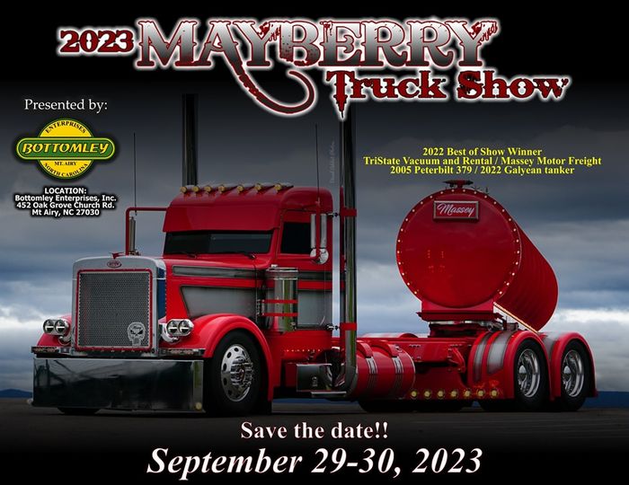 2023 Mayberry Truck Show & Convoy 2023 Mayberry Truck Show & Convoy