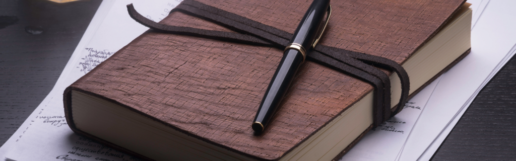 journal and pen