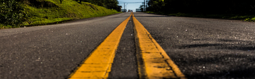 two lane highway