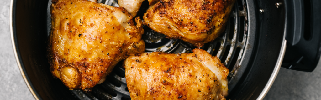 Chicken in an air fryer
