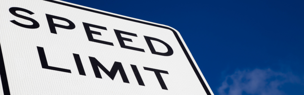 speed limit sign