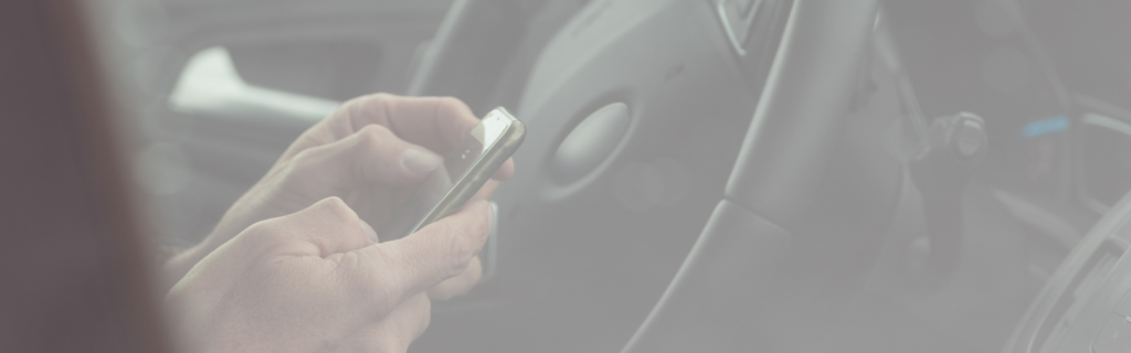 texting in car