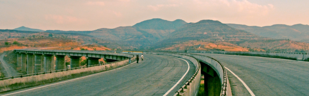 bridge in mountains