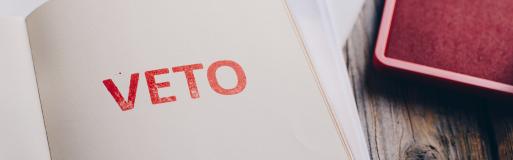 veto stamp