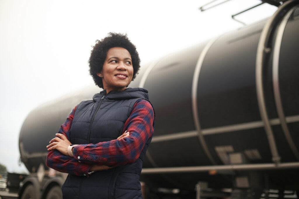 Fuel truck driver