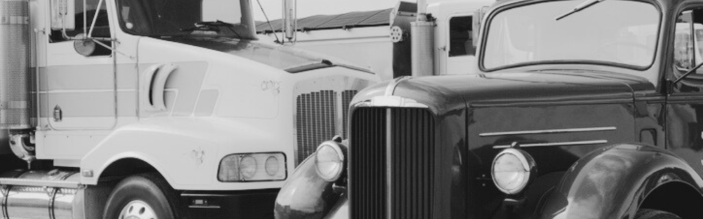 vintage semi truck