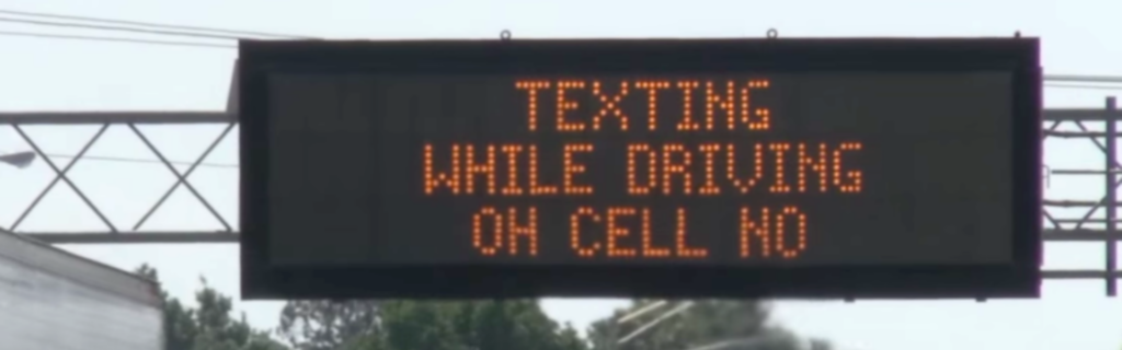 funny road sign