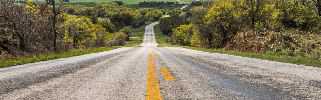 two lane highway