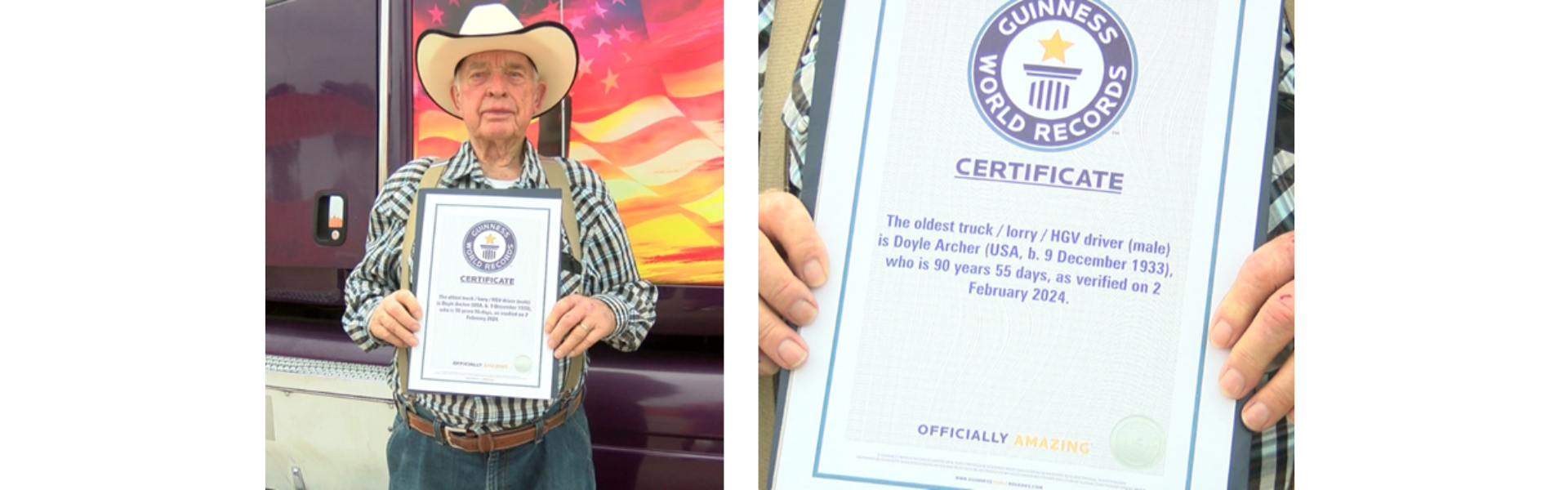 Doyle Archer: A Lifetime on the Road as the World’s Oldest Truck Driver