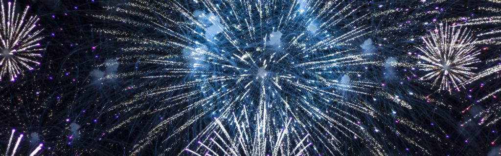 fireworks display