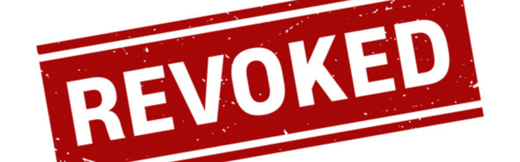 red revoked stamp