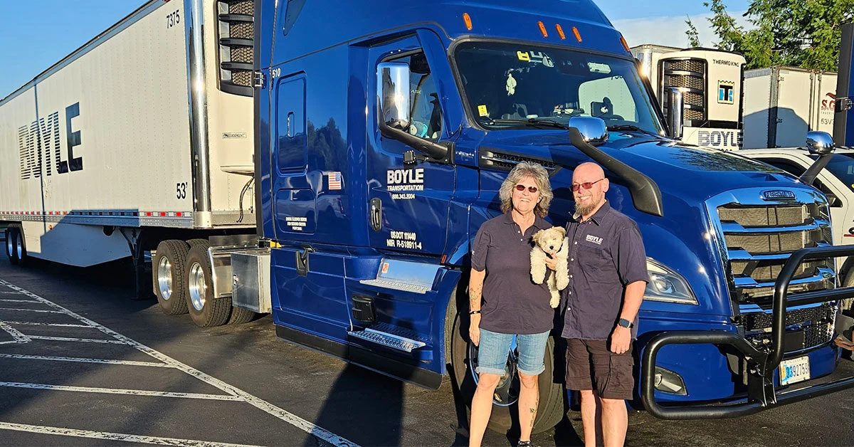 Melissa Eauclaire: Husband-Wife Team Driver Inspiring Women in Trucking