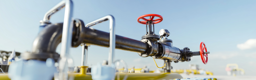 natural gas pipes