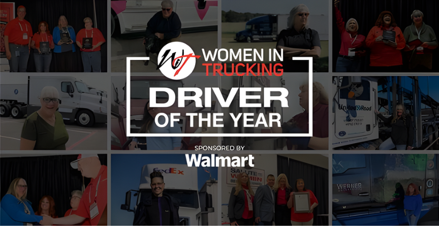 Women In Trucking is accepting nominations for its 2026 Driver of the Year award. Learn who is eligible, what the award recognizes, key dates, and how truck drivers can submit a nomination.