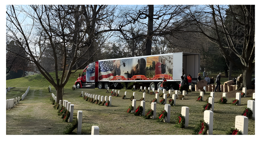 National Wreaths Across America Day highlights how truck drivers and carriers help deliver millions of wreaths to cemeteries nationwide to honor fallen service members.