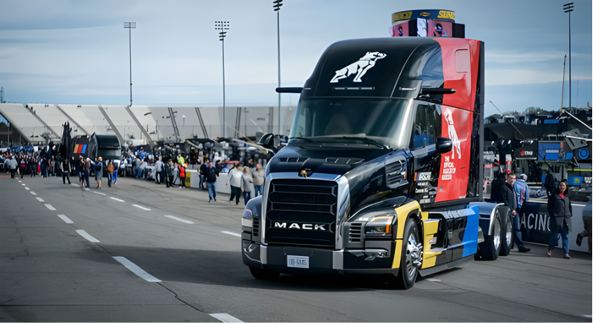 Mack Trucks extends its multi-year partnership as NASCAR’s Official Hauler, introducing 11 new Mack Pioneer 76-inch High-Roof Sleeper models for the 2026 racing season.