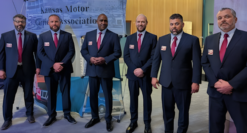 Kansas names six Road Team Captains to represent truck drivers through 2028, highlighting safety records, experience, and long-term consistency.