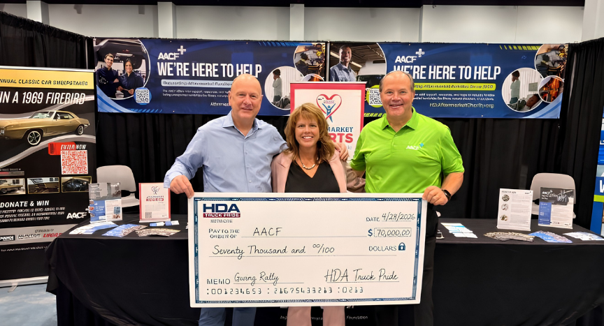 HDA Truck Pride’s 2026 Annual Meeting raised $70,000 for AACF while highlighting aftermarket industry growth, workforce development, and networking initiatives.