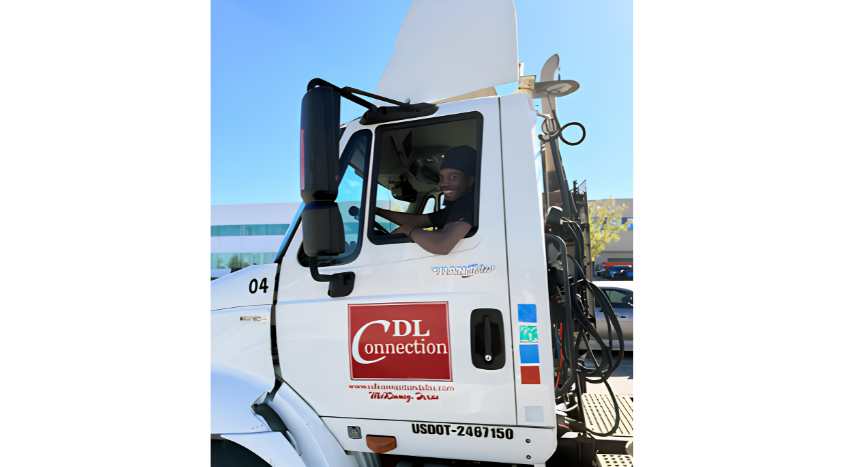 The Trucking Cares Foundation donated $25,000 to the South Dallas Driving Academy to support free driver education and CDL training for low-income students.