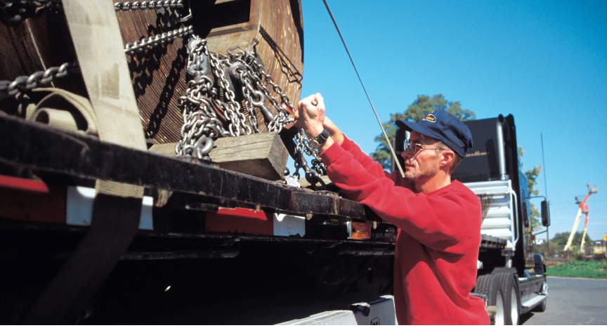 Learn how cargo securement requirements change based on freight type, including dry van freight, flatbed loads, steel coils, heavy equipment, refrigerated freight, and more.