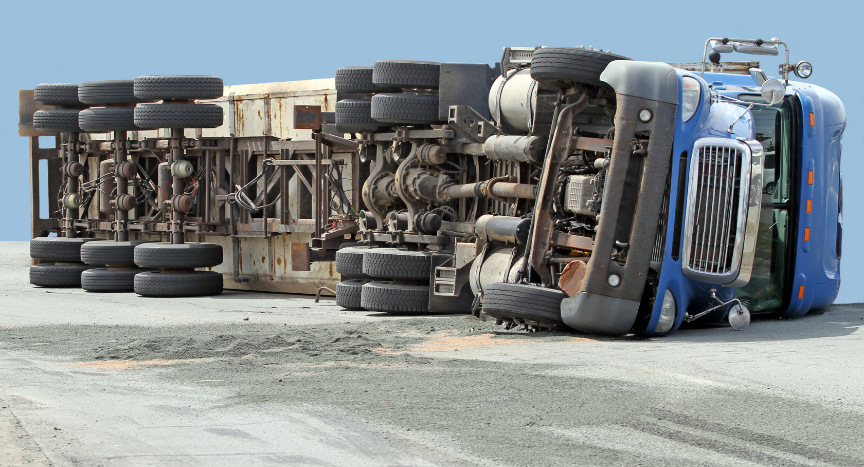 Learn what contributes to truck rollovers, how vehicle stability changes with different loads and the driving habits that help reduce rollover risk.