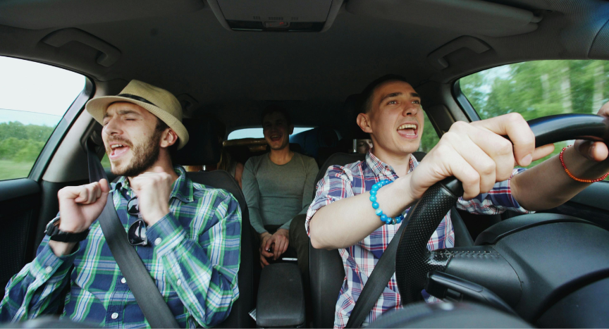 A new analysis ranked popular road-trip songs by tempo and potential driver distraction, with several familiar tracks topping the list.